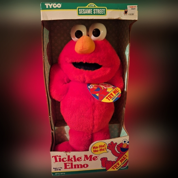1996 Toys tyco tickle me elmo for sale